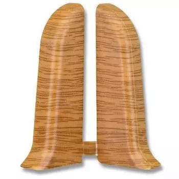 Угол внутренний для плинтуса ПВХ Ideal Комфорт К55-В 217 дуб Темный 1 штука