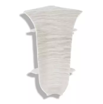 Угол внутренний для плинтуса ПВХ Line Plast L058 ясень Хесрет 58 мм