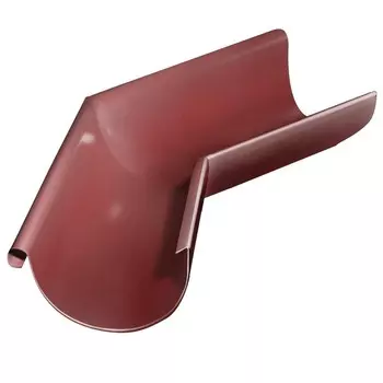 Угол желоба Grand Line D125/90 мм внешний 135 градусов RR 29 красный