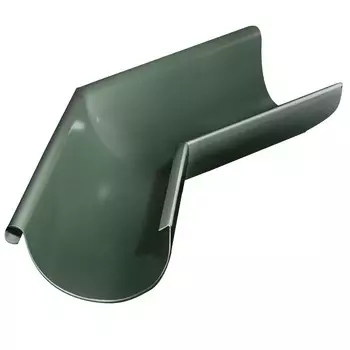 Угол желоба Grand Line D125/90 мм внешний 135 градусов RR 11 темно-зеленый