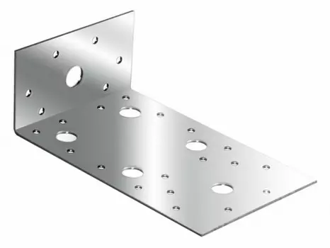 Уголок крепежный ассиметричный KUAS 140х40х40х2 мм