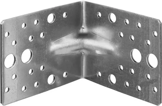 Уголок крепежный усиленный KUU Зубр УК-2.5 80х100х100х2.5 мм