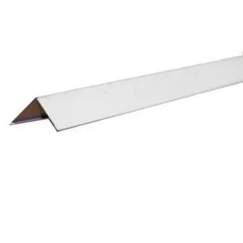 Уголок Albes PL 19х19 мм белый стальной 3 м