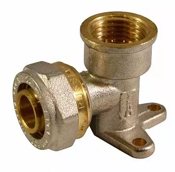 Уголок с креплением CTM CLW02034 20 мм 3/4 дюйма с внутренней резьбой