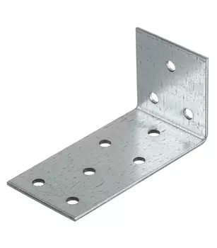 Уголок соединительный оцинкованный 40х80х40х2 мм