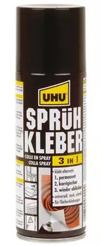 UHU Power Spray 3 в 1, 200 мл Клей универсальный контактный