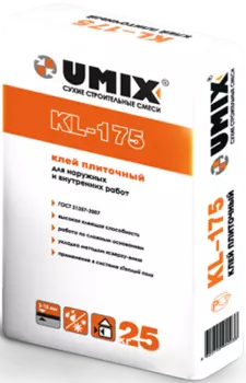 Umix KL-175, 25 кг, Клей для плитки