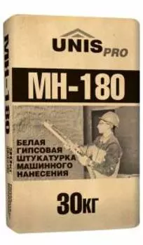 Unis МН-180, 30 кг, Штукатурка гипсовая