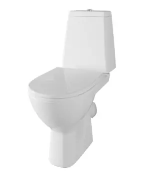 Унитаз-компакт Cersanit Granta с косым выпуском с сиденьем микролифт дюропласт