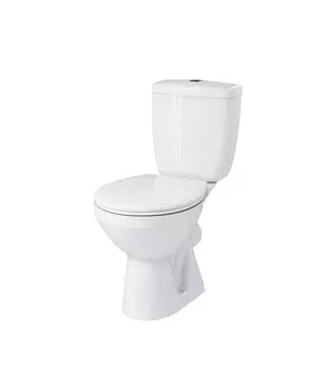 Унитаз-компакт Cersanit Mito Grey с косым выпуском c сиденьем полипропилен