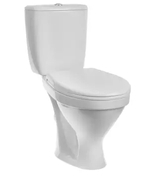 Унитаз-компакт Cersanit Trento с горизонтальным выпуском с сиденьем микролифт дюропласт