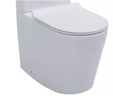 Унитаз напольный Aquanet Atago-C1 BL-104N-TPT с тонким сиденьем микролифт