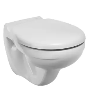 Унитаз подвесной KERAMIN ГРАНД R безободковый с сиденьем дюропласт