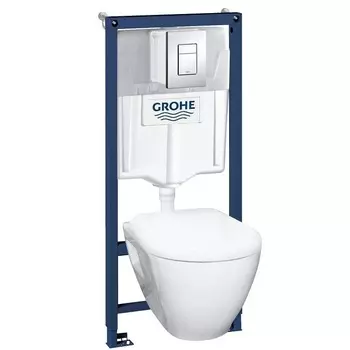 Унитаз подвесной с инсталляцией Grohe Solido 39186000