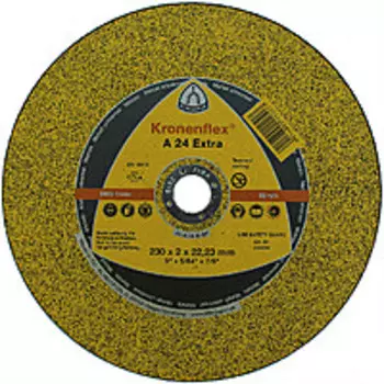 Универсальный обдирочный зачистной диск Kronenflex Extra A24 125х6х22 мм