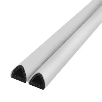 Уплотнитель самоклеящийся Trelleborg D-100 9x8 мм белый 150 м