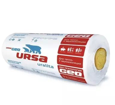 Ursa Geo Лайт, 6250х1200х50 мм, Утеплитель