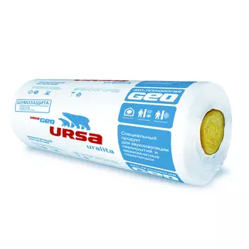 Ursa Geo Шумозащита, 7000х610х50 мм, Звукоизоляция