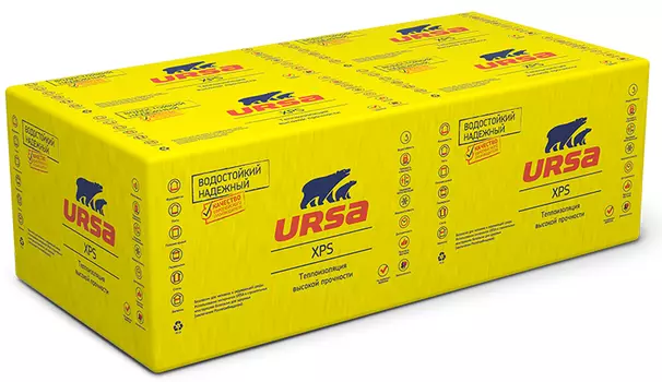 Ursa XPS N-III-G4, 1180х600х30 мм Экструдированный пенополистирол