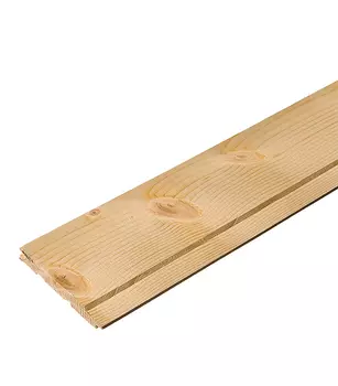 Вагонка хвоя Евро сорт В 12.5х96х2700 мм 2.376 м2