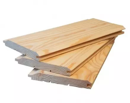 Вагонка лиственница сорт A 14х110 мм 4 м