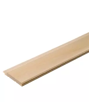 Вагонка осина Евро сорт А 12.5х96х2500 мм 2.2 м2