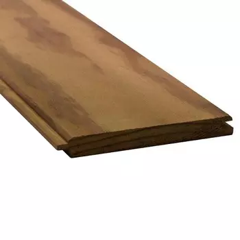 Вагонка SLP Терморадиата шлифованная V-профиль 2400х142х20 мм