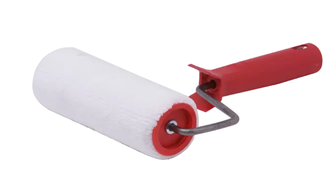 Валик 110 мм, велюровый с рукояткой