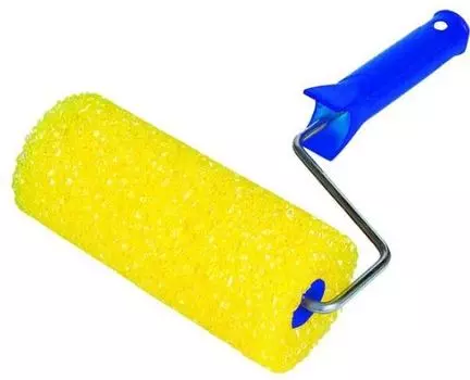 Валик 250 мм, поролоновый с рукояткой