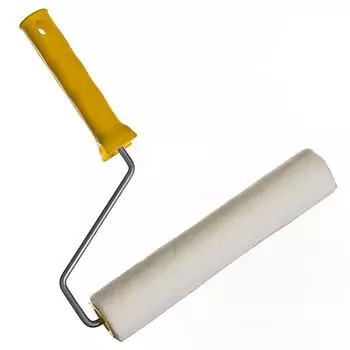 Валик 250 мм, велюровый с рукояткой