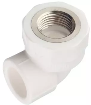 Valtec 25х1/2″, Уголок полипропиленовый комбинированный