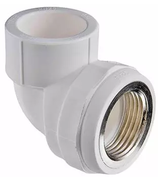 Valtec, 32х1″ внутренняя резьба Уголок полипропиленовый комбинированный