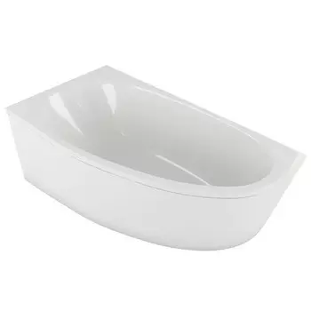 Ванна акриловая Aquatek Дива L 170х90 см на вклеенном каркасе