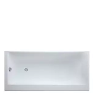 Ванна акриловая CERSANIT Smart 170х80см прямоугольная правая