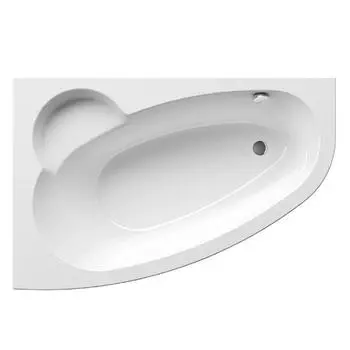 Ванна акриловая Ravak Asymmetric 1600х1050 мм левая белая
