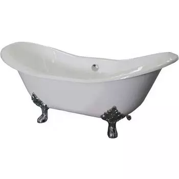 Ванна чугунная Elegansa Taiss Iron Feet 180х80 см chrome И0000031