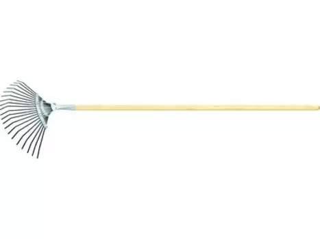 Веерные грабли Сибртех с черенком 20 зубьев 1250 мм