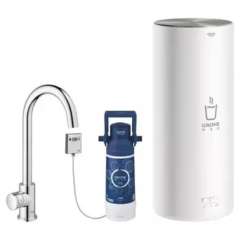 Вентиль для кухни Grohe Red Mono New 30080001 с водонагревателем