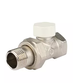 Вентиль запорный прямой 1/2" Stout