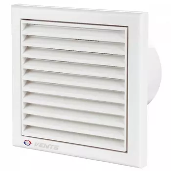 Вентс 125 К 125 мм, Вентилятор вытяжной (белый)