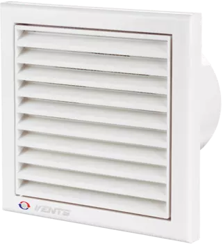 Вентс 150 К 150 мм, Вентилятор вытяжной (белый)