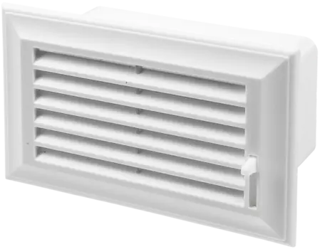 Вентс 872 93х232 мм, Решетка вентиляционная торцевая приточно-вытяжная (белый)