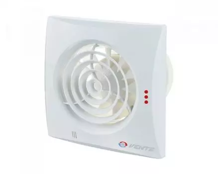 Вентс Квайт ТН и 100 мм, Вентилятор вытяжной с таймером датчиком влажности (белый)
