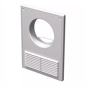 Вентс МВ 100 Кc 252х182 мм, Решетка вентиляционная вытяжная (белая)