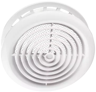 Вентс МВ 100 ПФс, 141 мм, Диффузор приточно-вытяжной с фланцем