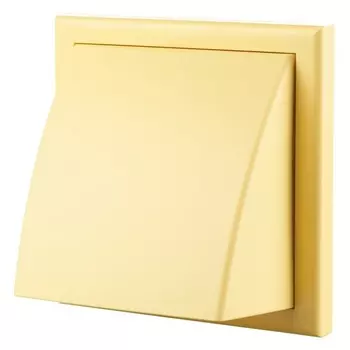 Вентс МВ 102 ВК 87х154 мм, Колпак вентиляционный приточно-вытяжной (бежевый)