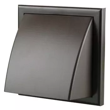 Вентс МВ 102 ВК 87х154 мм, Колпак вентиляционный приточно-вытяжной (коричневый)