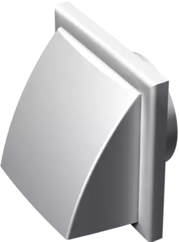 Вентс МВ 152 ВК 186х186 мм, Колпак вентиляционный приточно-вытяжной (белая)