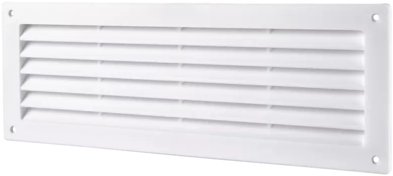 Вентс МВ 350 130х368 мм, Решетка вентиляционная приточно-вытяжная (белая)