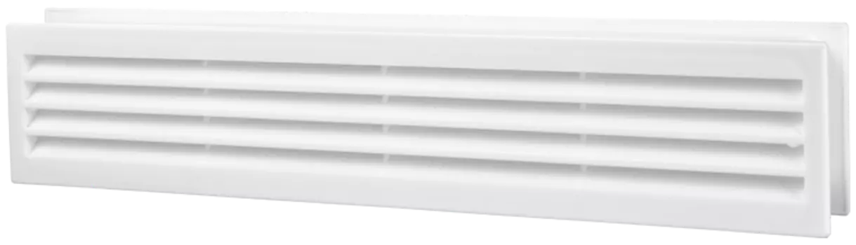 Вентс МВ 430/2 91х453 мм, Решетка вентиляционная приточно-вытяжная (белая)